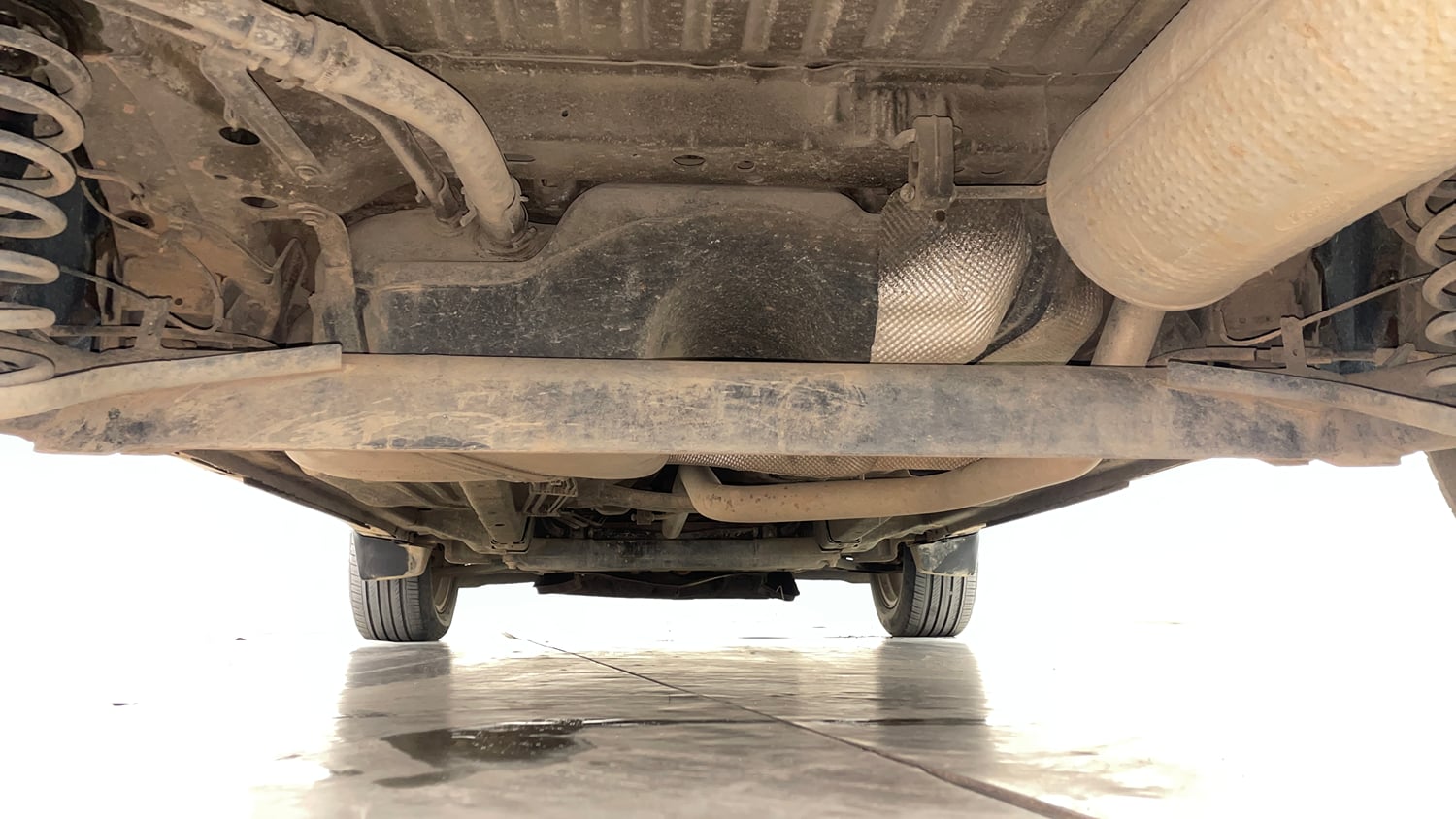 Used 2019 Ford EcoSport Titanium + 1.5L TDCi Diesel Manual extra REAR UNDERBODY VIEW (TAKEN FROM REAR)