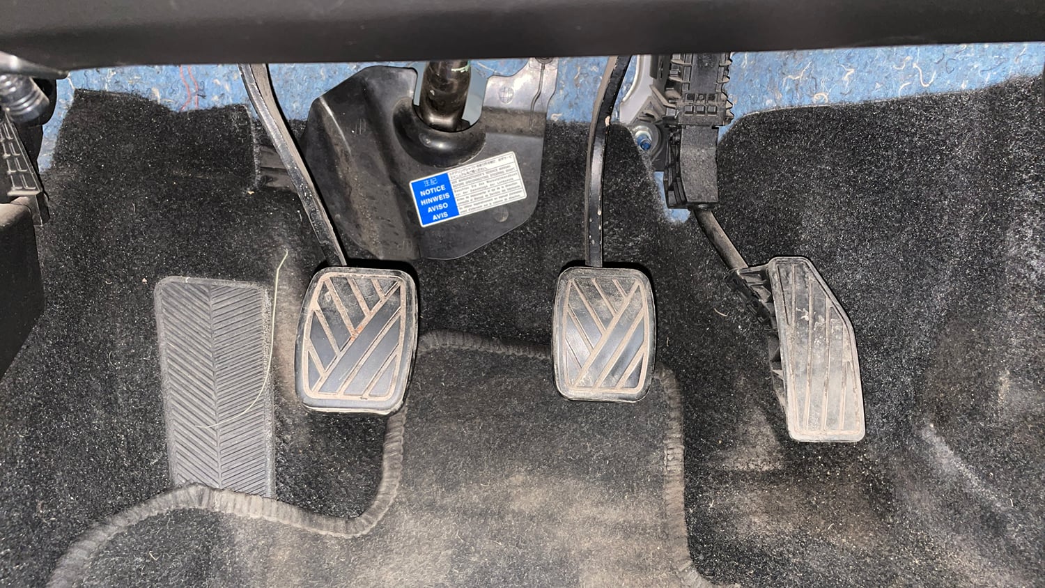 Used 2018 Maruti Suzuki Baleno Delta 1.2 Petrol Manual interior PEDALS VIEW
