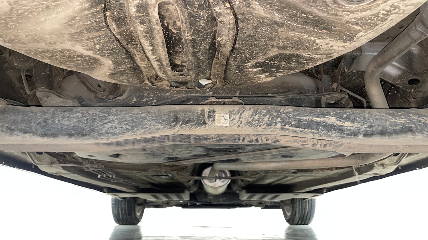 Used 2024 Maruti Suzuki Baleno Zeta AGS Petrol Automatic extra REAR UNDERBODY VIEW (TAKEN FROM REAR)