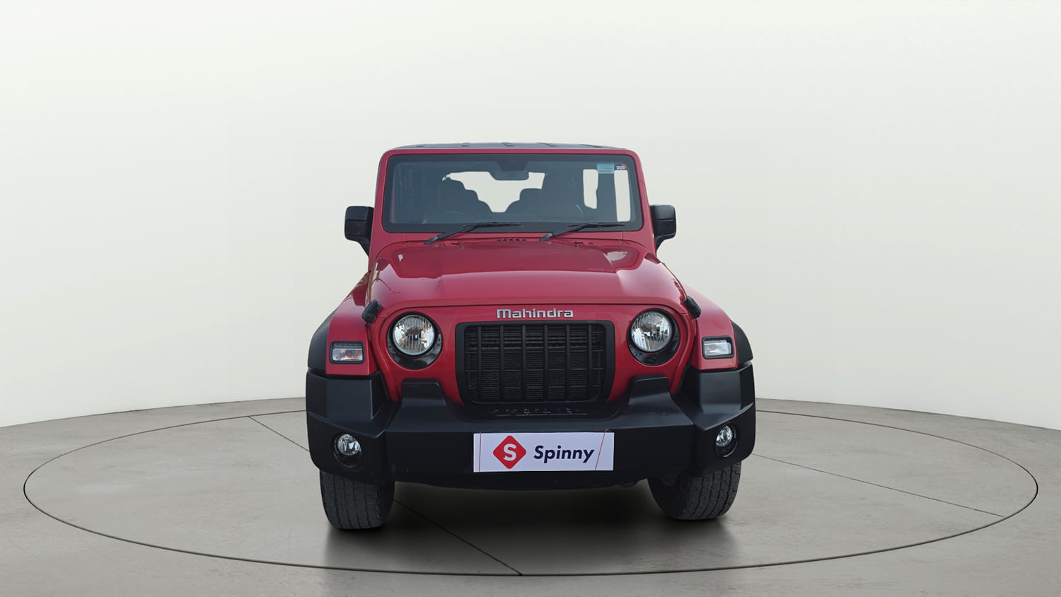 Used 2023 Mahindra Thar LX Hard Top Diesel MT 4WD Diesel Manual exterior FRONT VIEW