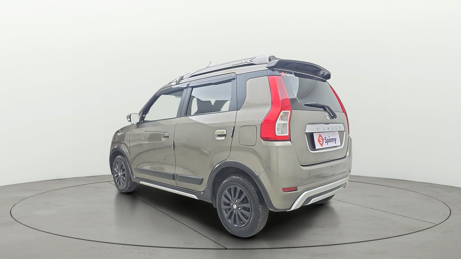 Used 2024 Maruti Suzuki Wagon R ZXI Plus 1.2 AGS Petrol Automatic exterior LEFT REAR CORNER VIEW