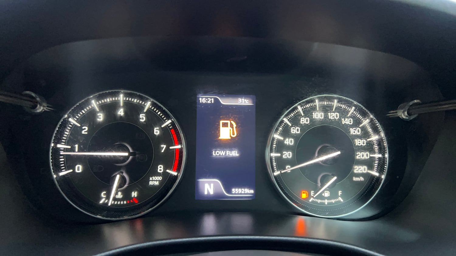 Used 2022 Maruti Suzuki Baleno Alpha AGS Petrol Automatic interior CLUSTERMETER VIEW