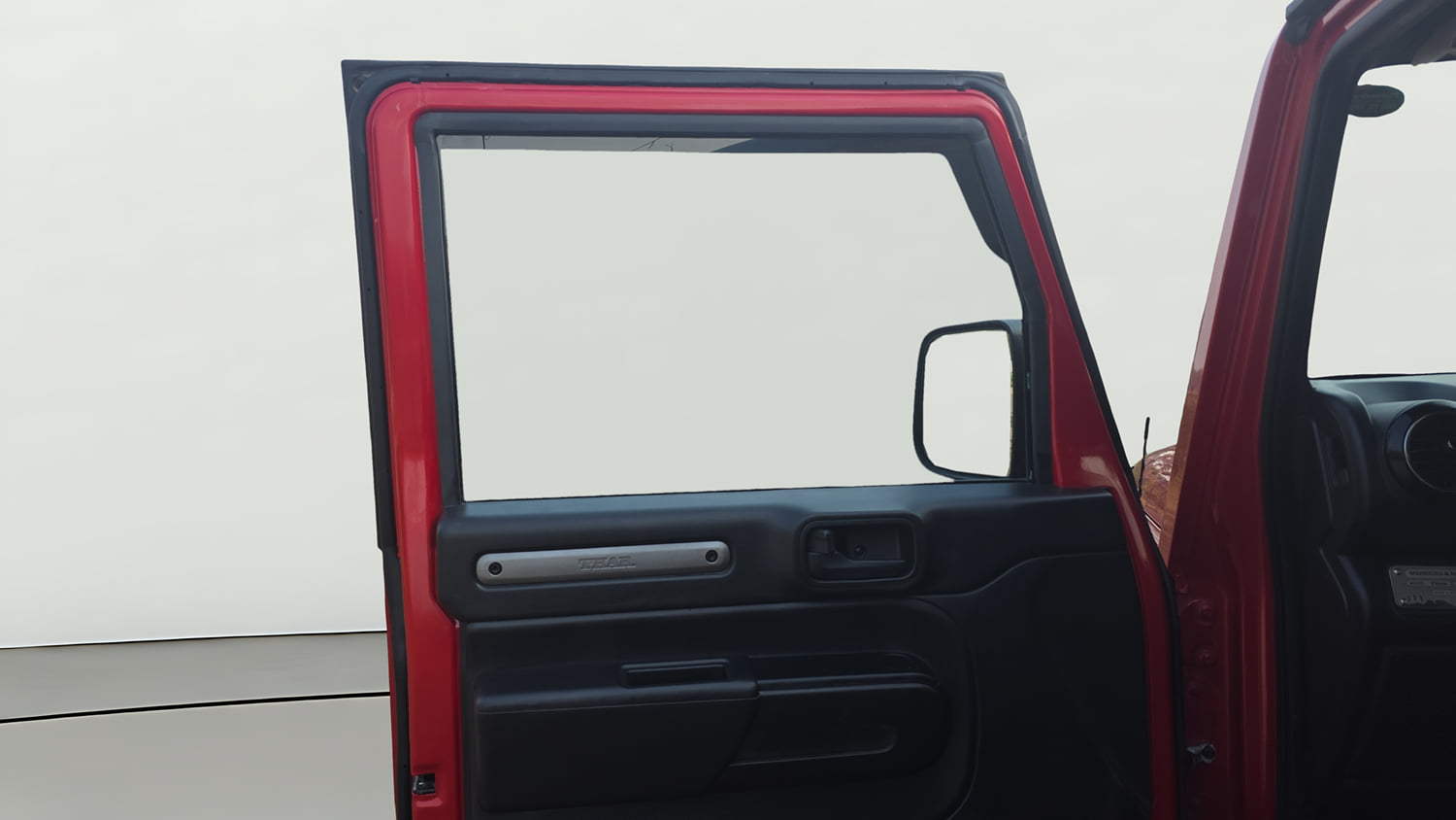 Used 2023 Mahindra Thar LX Hard Top Diesel MT 4WD Diesel Manual interior LEFT FRONT DOOR OPEN VIEW