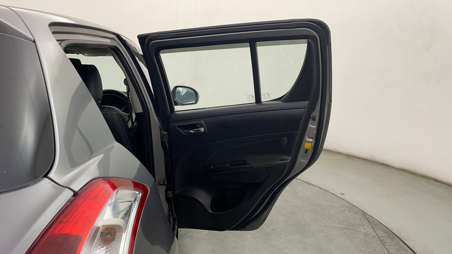 Used 2012 Maruti Suzuki Swift VXi Petrol Manual interior RIGHT REAR DOOR OPEN VIEW