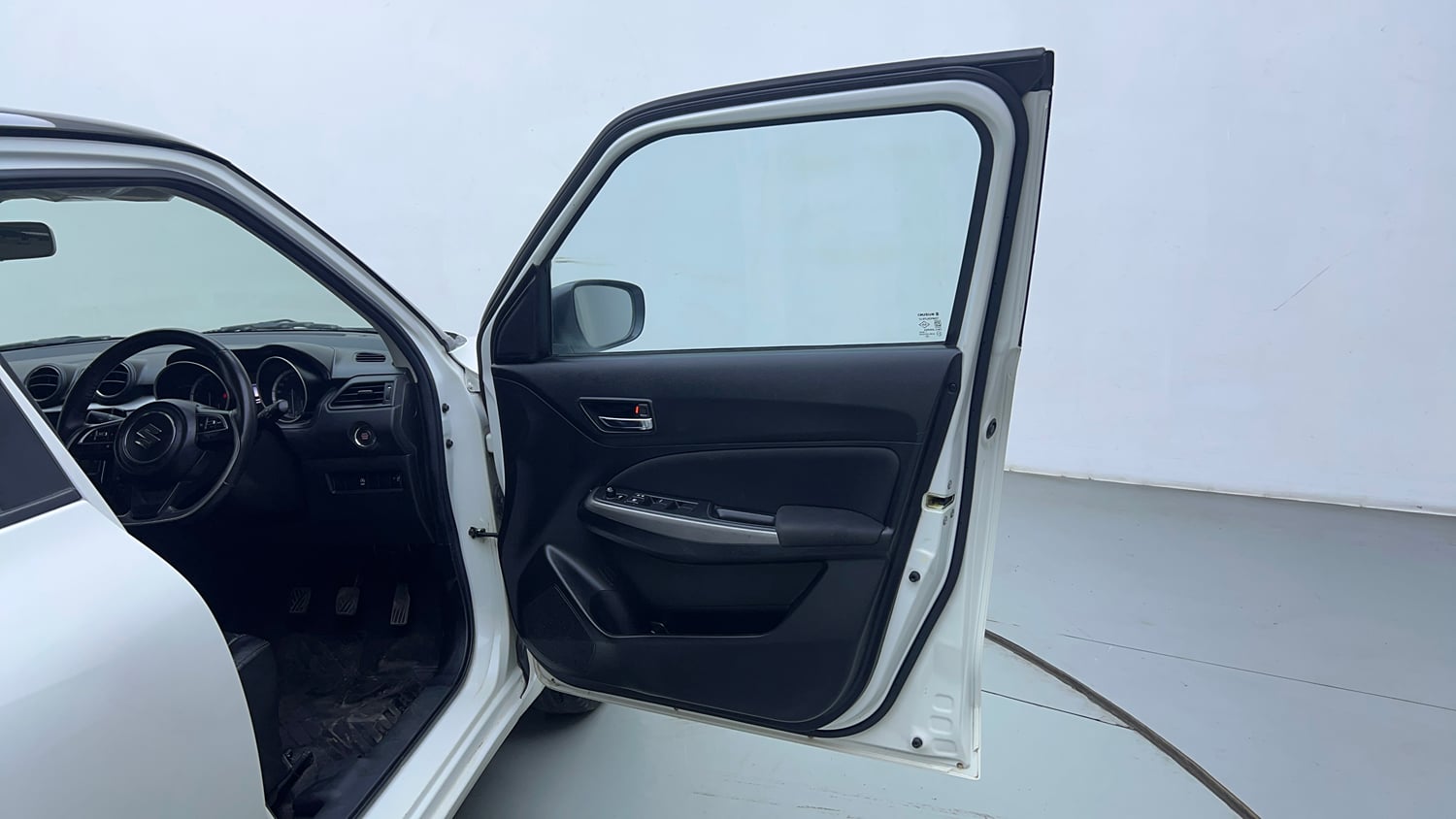 Used 2021 Maruti Suzuki Swift ZXi Plus Dual Tone Petrol Manual interior RIGHT FRONT DOOR OPEN VIEW