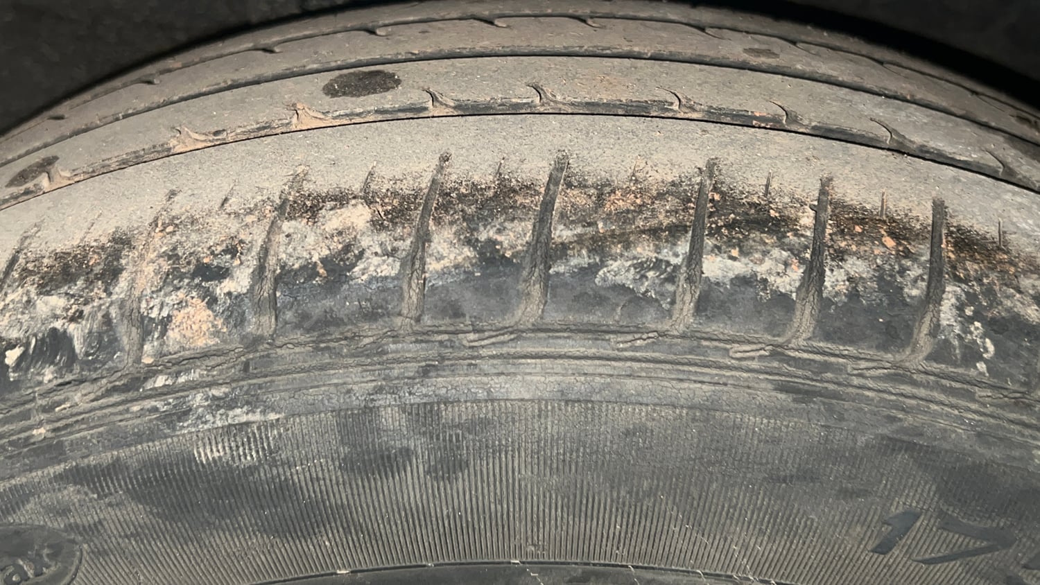 Used 2018 Honda City V Diesel Diesel Manual tyres RIGHT REAR TYRE TREAD VIEW