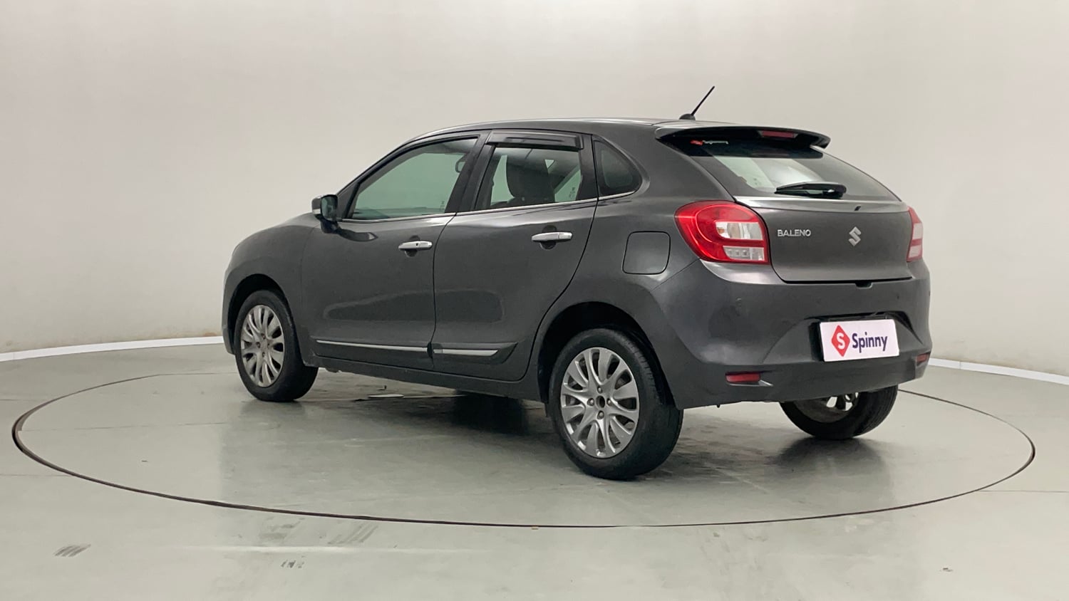 Used 2018 Maruti Suzuki Baleno Alpha 1.2 Petrol Manual exterior LEFT REAR CORNER VIEW