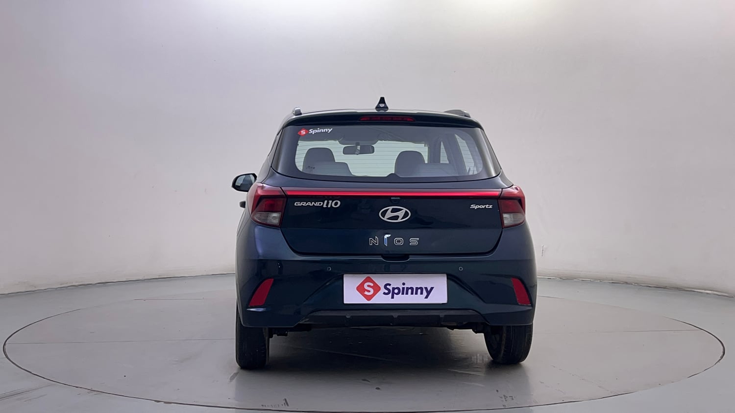 Used 2023 Hyundai Grand i10 Nios Sportz 1.2 Kappa VTVT Petrol Manual exterior BACK VIEW