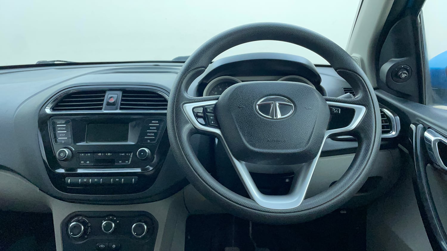 Used 2017 Tata Tiago Revotron XZ Petrol Manual interior STEERING VIEW