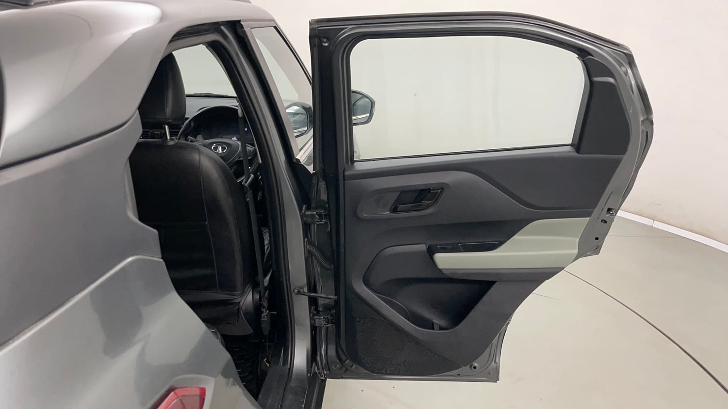 Used 2023 Tata Punch Adventure Rhythm Pack MT Petrol Manual interior RIGHT REAR DOOR OPEN VIEW
