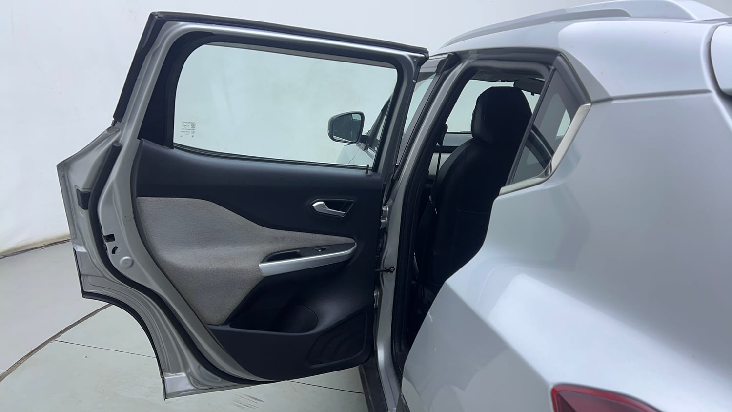 Used 2023 Nissan Magnite XL Petrol Manual interior LEFT REAR DOOR OPEN VIEW