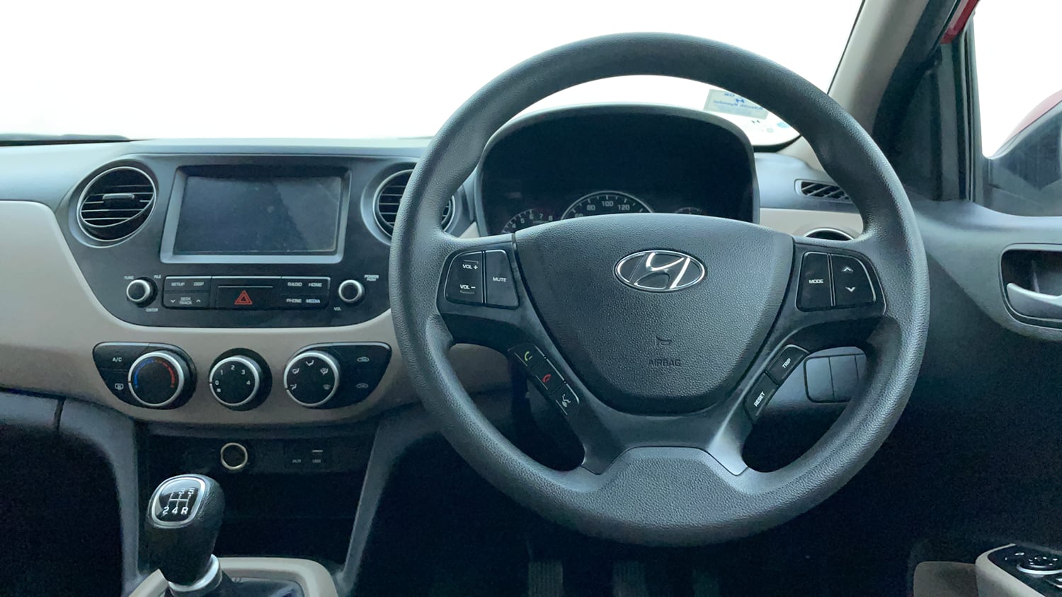 Used 2019 Hyundai Grand i10 Sportz 1.2 Kappa VTVT Petrol Manual interior STEERING VIEW