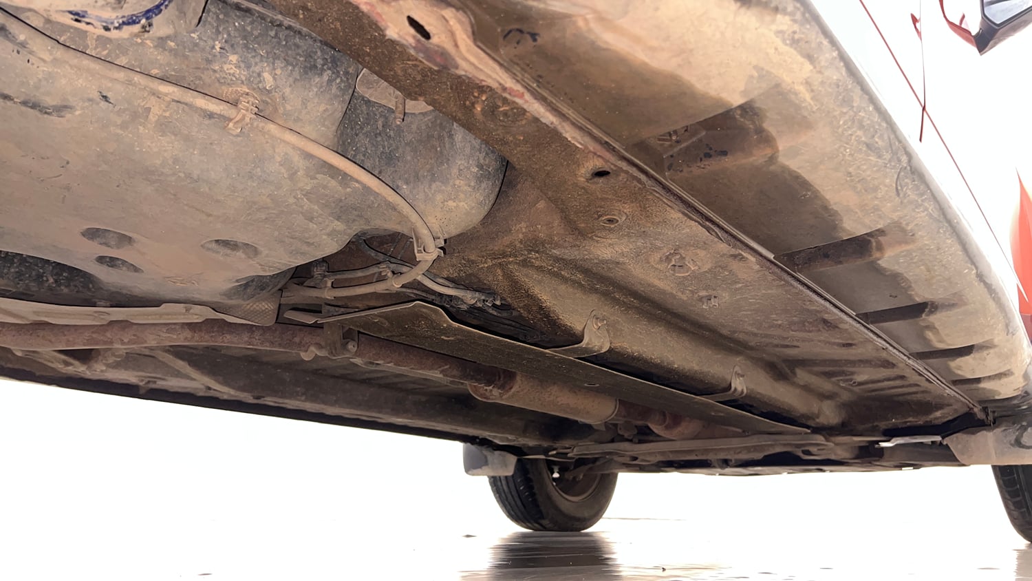 Used 2016 Renault Duster RXL Petrol Petrol Manual extra REAR RIGHT UNDERBODY VIEW