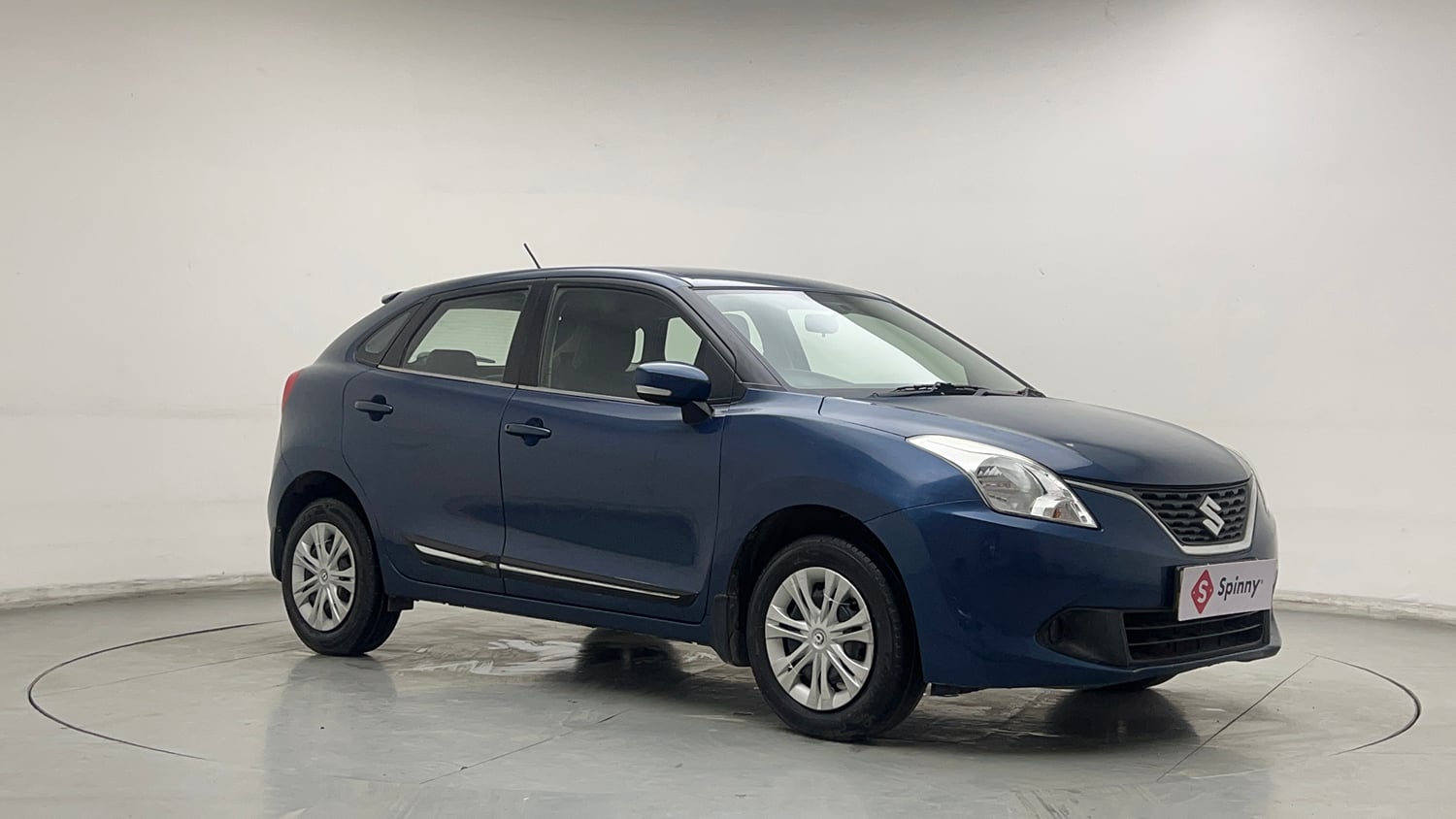 Used 2017 Maruti Suzuki Baleno Delta 1.2 Petrol Manual exterior RIGHT FRONT CORNER VIEW
