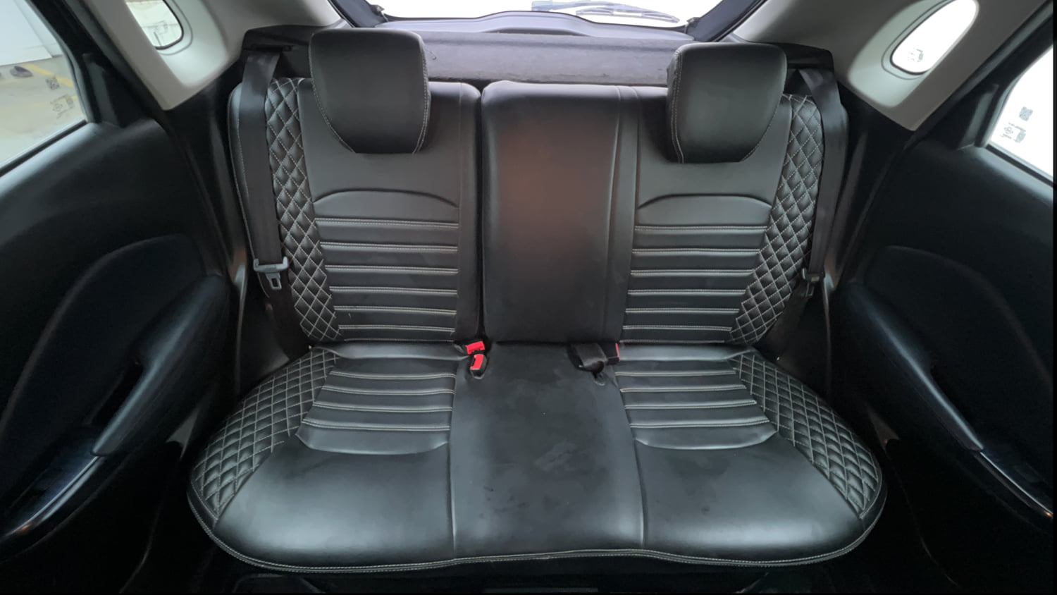 Used 2022 Maruti Suzuki Baleno Alpha AGS Petrol Automatic interior REAR SEAT CONDITION VIEW