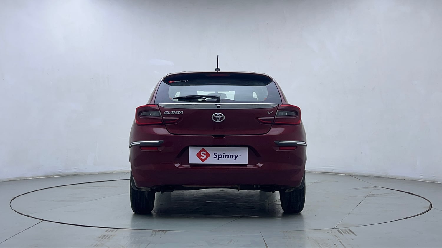Used 2022 Toyota Glanza V Petrol Manual exterior BACK VIEW