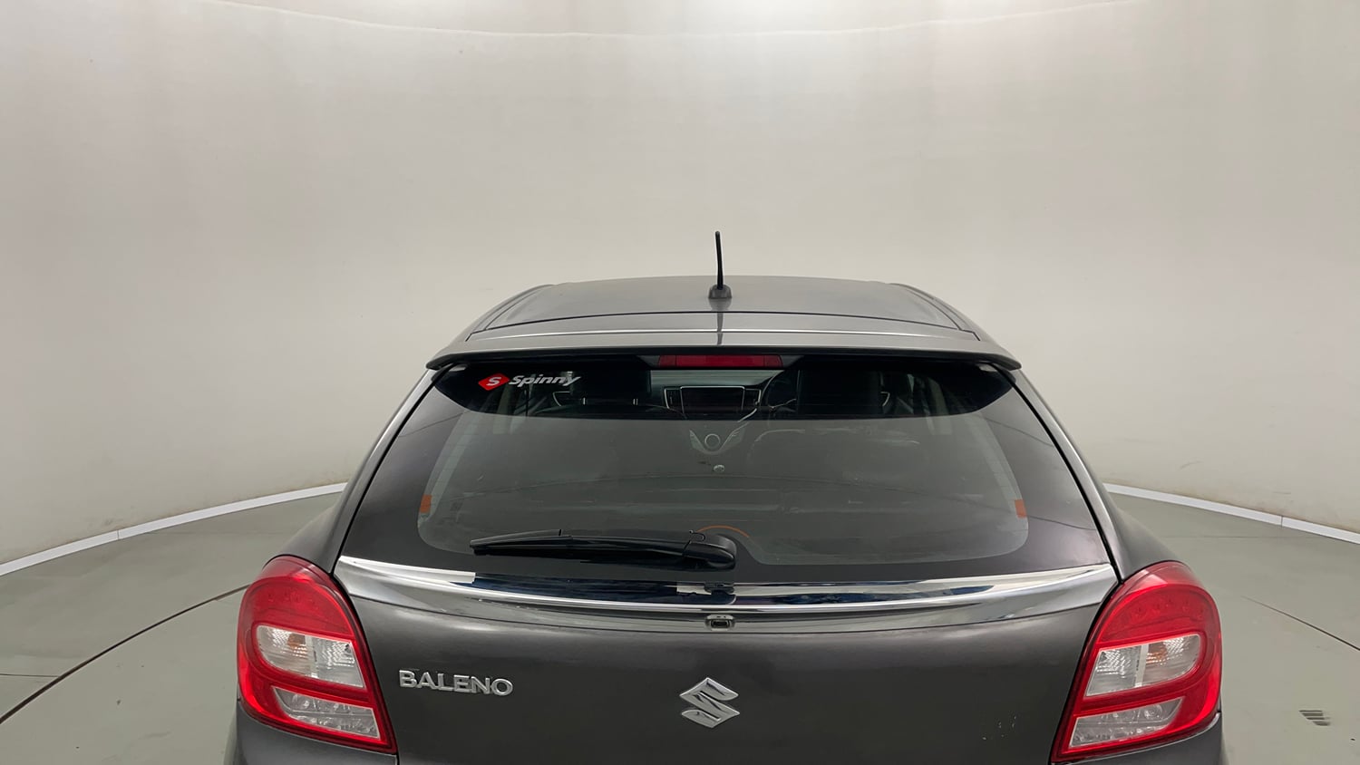 Used 2018 Maruti Suzuki Baleno Alpha 1.2 Petrol Manual exterior BACK WINDSHIELD VIEW