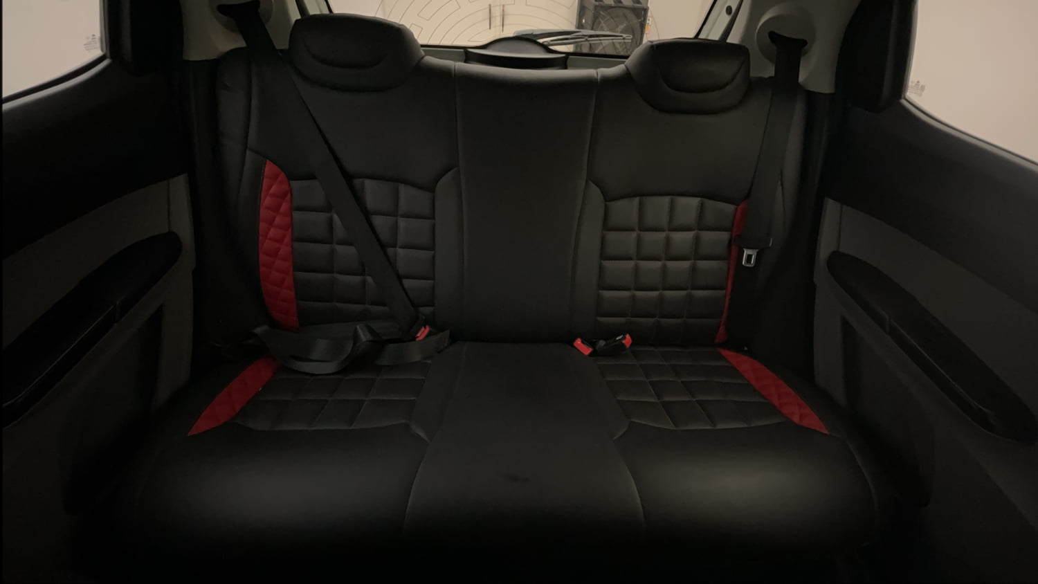 Used 2020 Tata Tiago Revotron XZ Petrol Manual interior REAR SEAT CONDITION VIEW