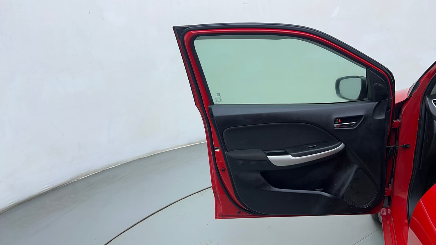 Used 2017 Maruti Suzuki Baleno Zeta 1.2 AT Petrol Automatic interior LEFT FRONT DOOR OPEN VIEW