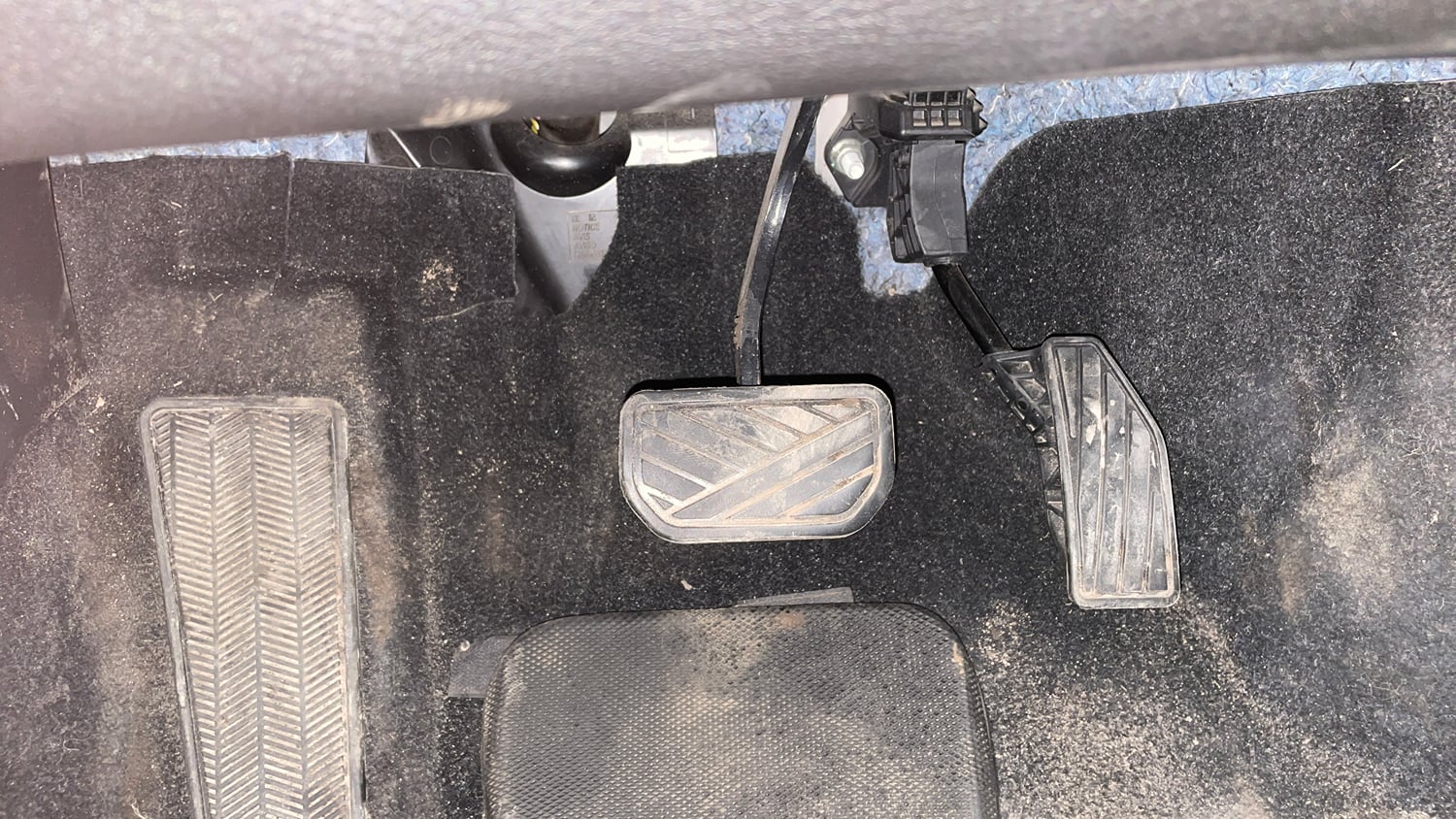 Used 2024 Maruti Suzuki Baleno Zeta AGS Petrol Automatic interior PEDALS VIEW