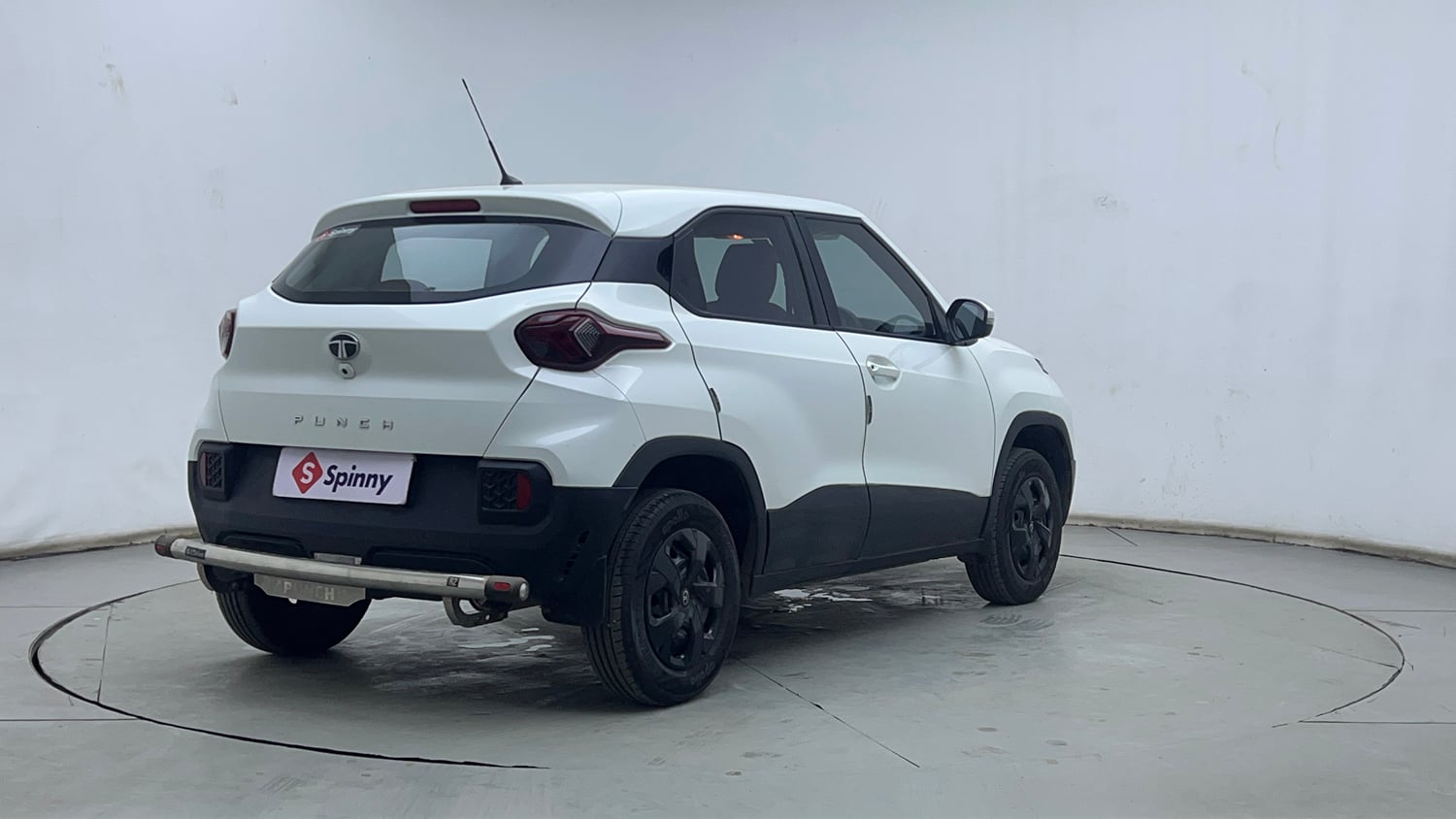 Used 2024 Tata Punch Adventure Rhythm Pack MT Petrol Manual exterior RIGHT REAR CORNER VIEW