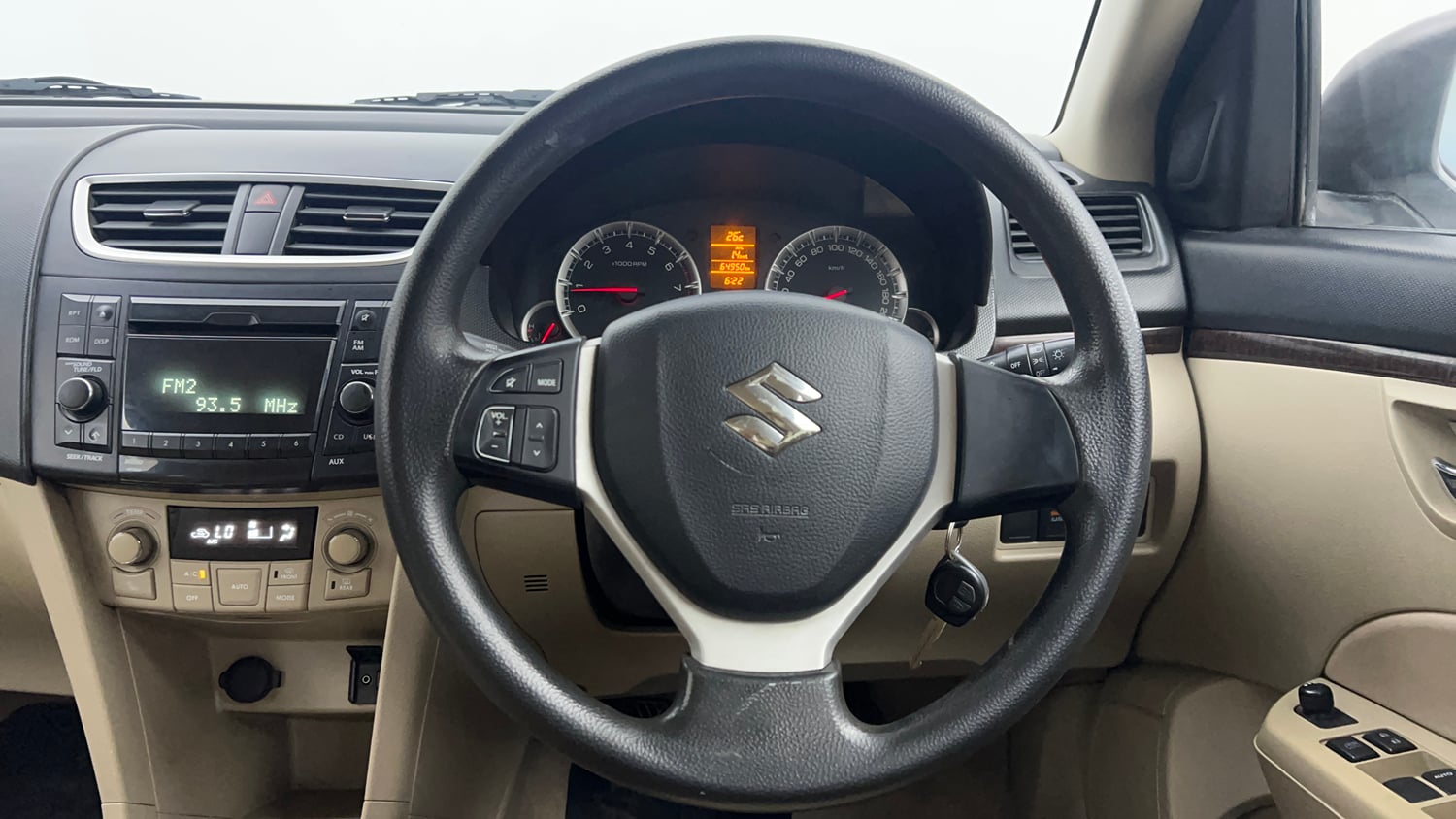 Used 2014 Maruti Suzuki Swift Dzire ZXI Petrol Manual interior STEERING VIEW