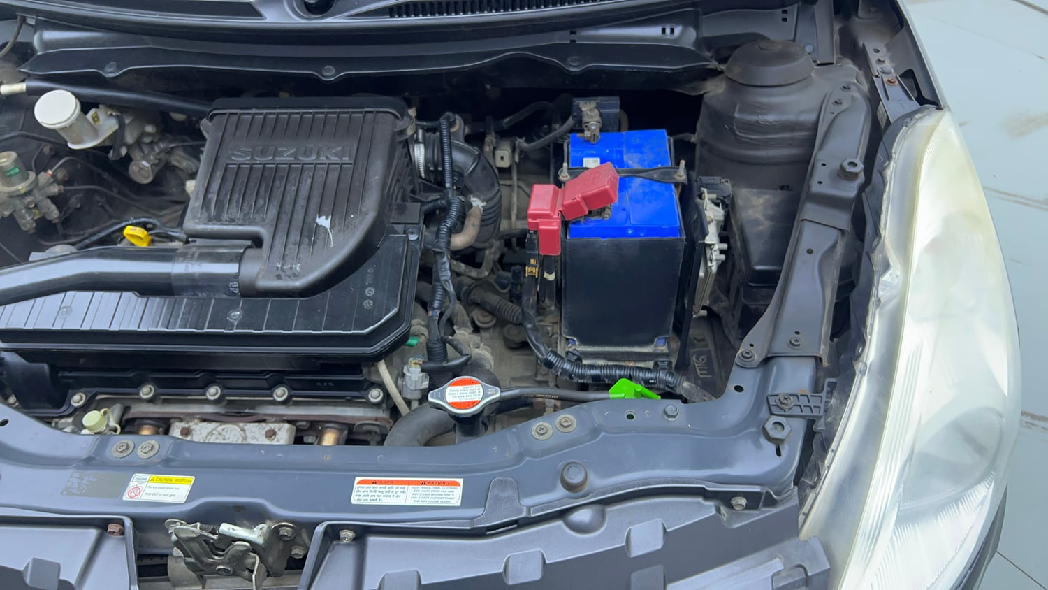 Used 2015 Maruti Suzuki Swift VXi Petrol Manual engine ENGINE LEFT SIDE VIEW