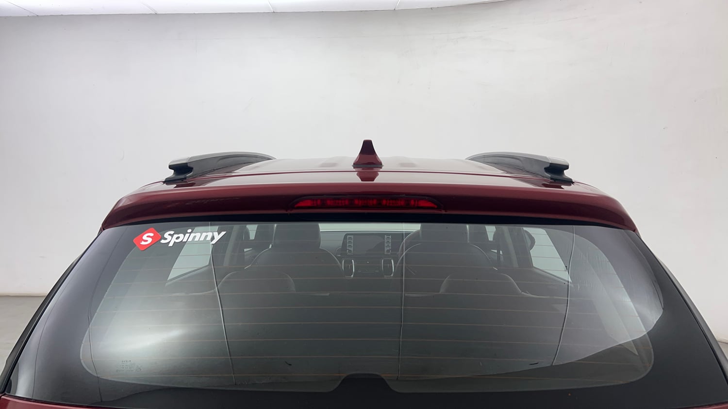 Used 2022 Kia Sonet HTK Plus 1.2 Petrol Manual exterior BACK WINDSHIELD VIEW