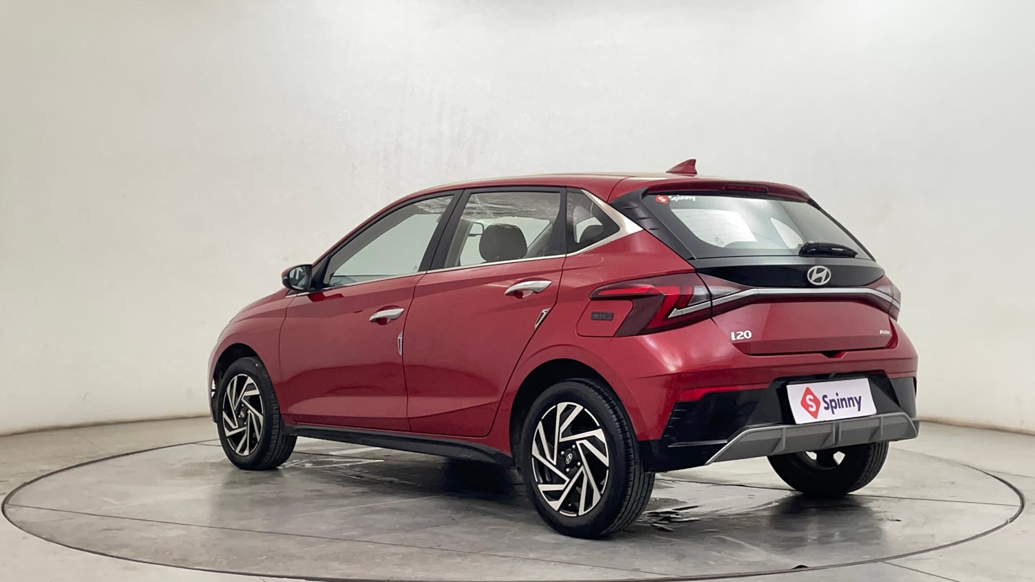 Used 2023 Hyundai New i20 Asta (O) 1.2 IVT Petrol Automatic exterior LEFT REAR CORNER VIEW