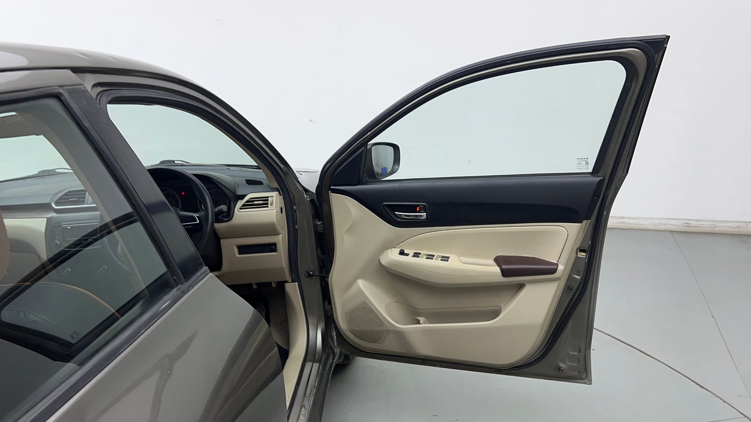 Used 2017 Maruti Suzuki Dzire VXi Petrol Manual interior RIGHT FRONT DOOR OPEN VIEW