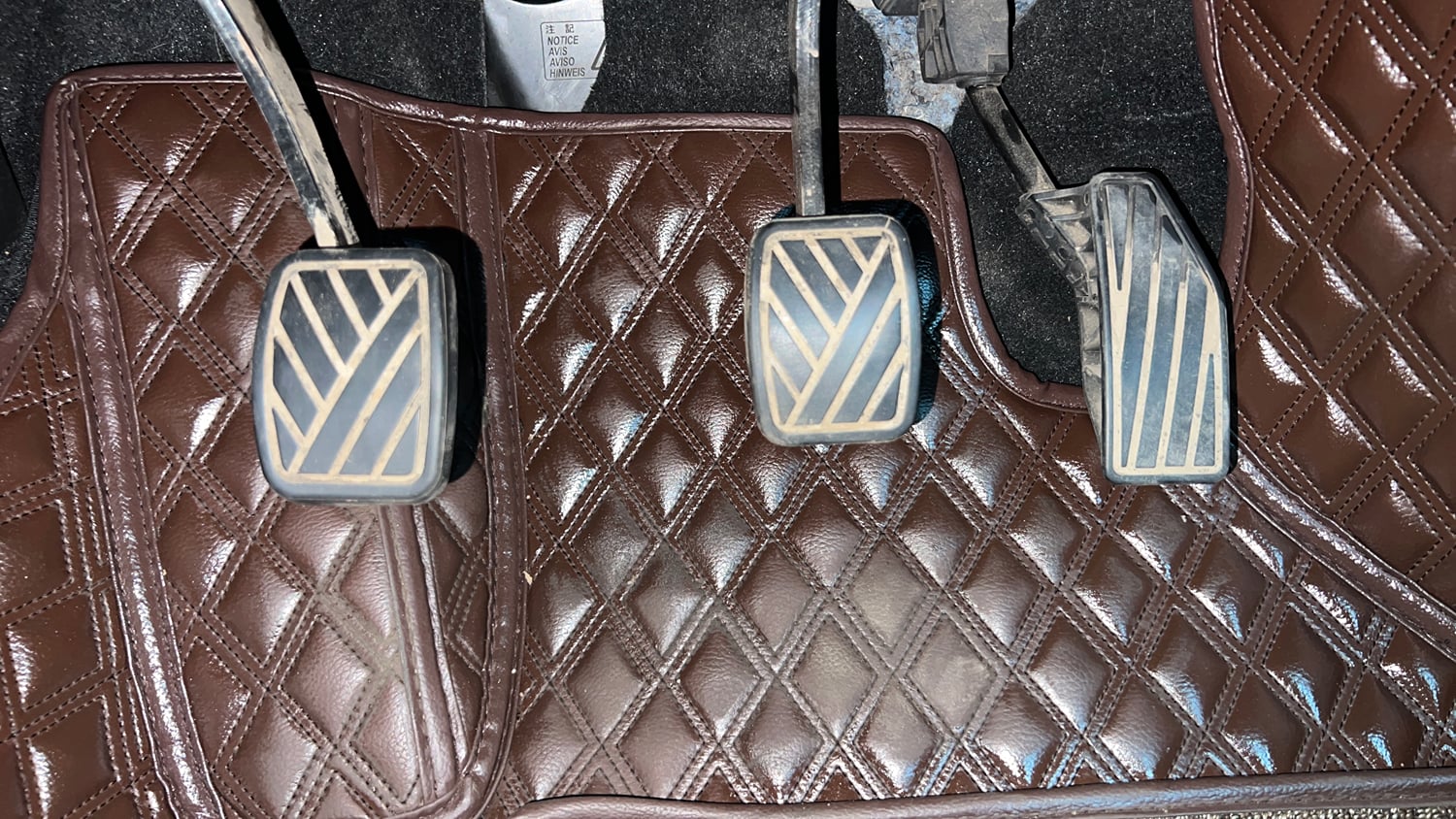 Used 2022 Toyota Glanza V Petrol Manual interior PEDALS VIEW