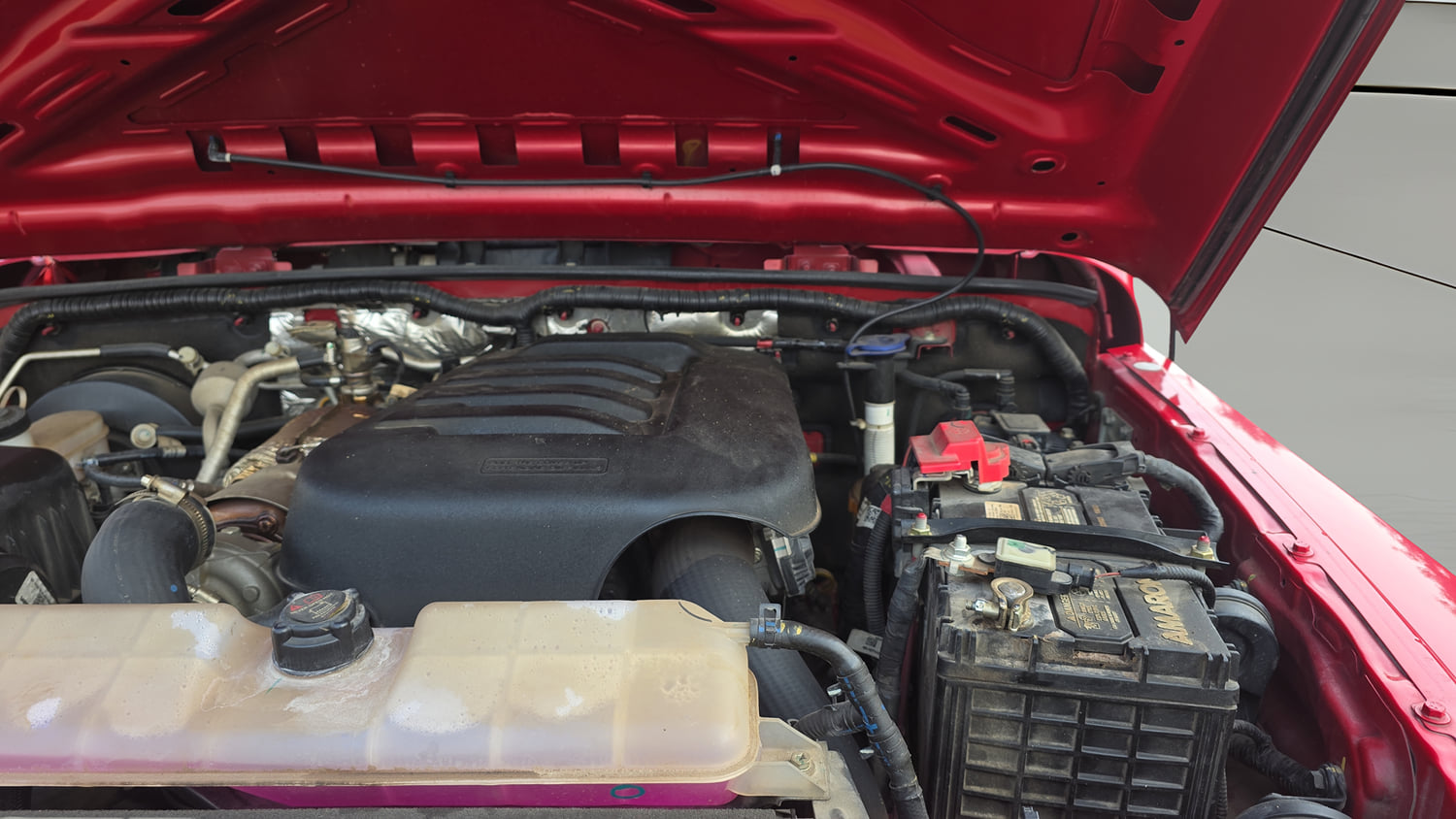 Used 2023 Mahindra Thar LX Hard Top Diesel MT 4WD Diesel Manual engine ENGINE LEFT SIDE VIEW