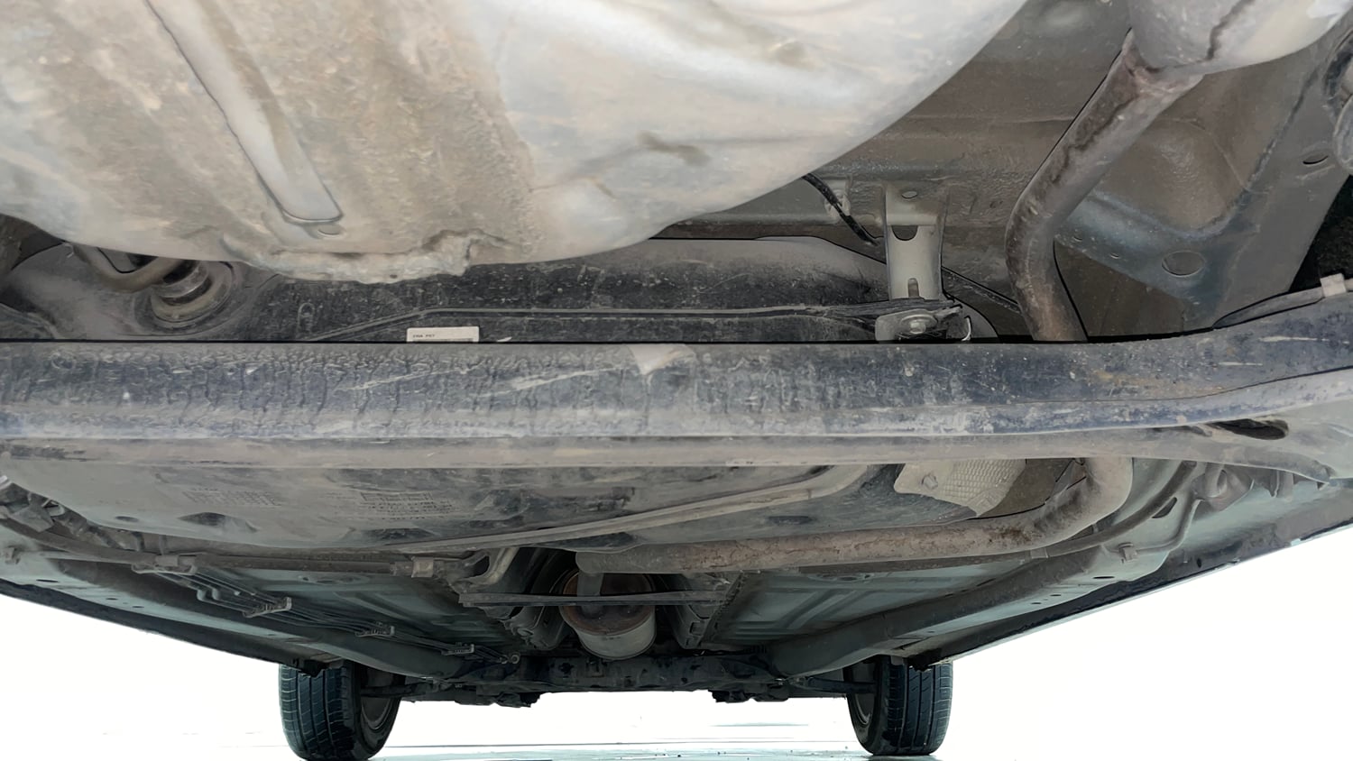Used 2018 Maruti Suzuki Baleno Alpha 1.2 AT Petrol Automatic extra REAR UNDERBODY VIEW (TAKEN FROM REAR)