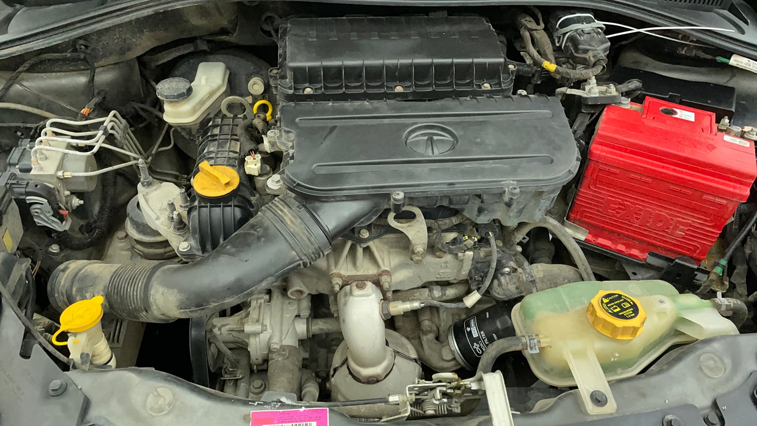 Used 2022 Tata Tiago XZA Plus Petrol Automatic engine ENGINE RIGHT SIDE VIEW