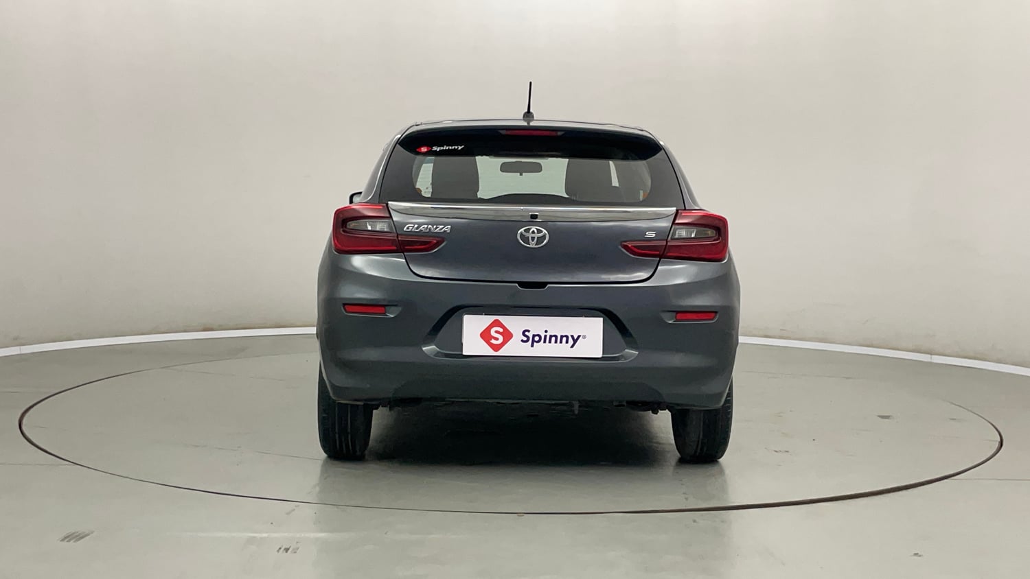 Used 2022 Toyota Glanza S Petrol Manual exterior BACK VIEW