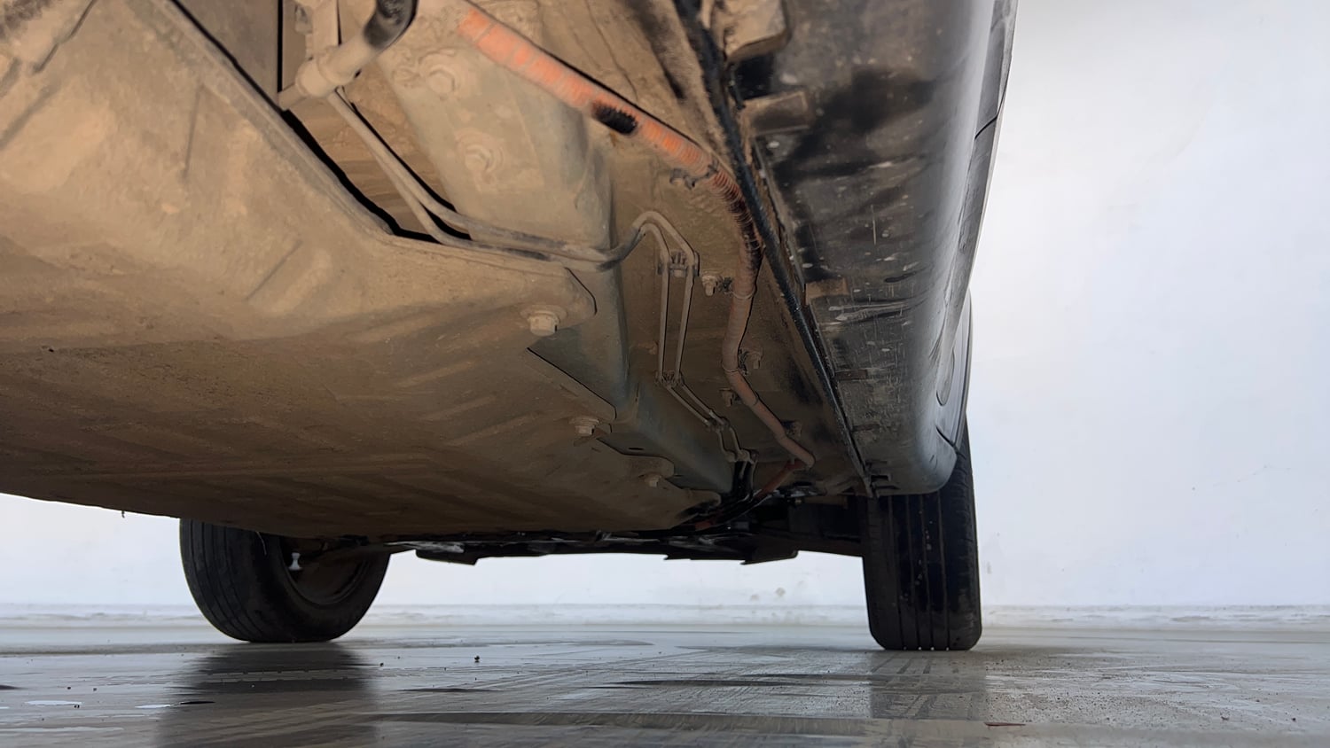 Used 2021 Tata Nexon EV XZ Plus Electric Automatic extra REAR RIGHT UNDERBODY VIEW