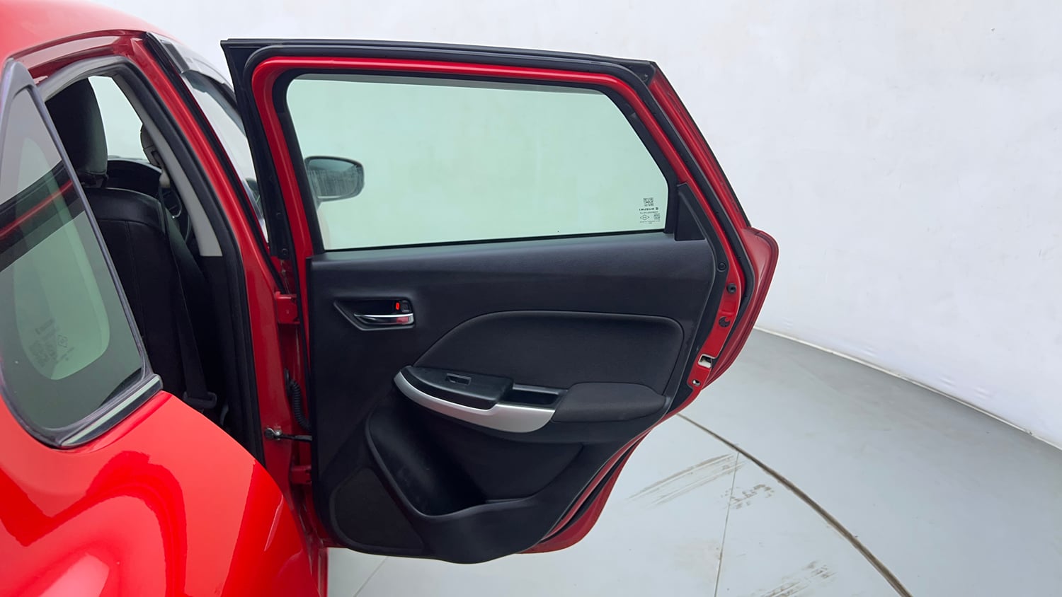 Used 2017 Maruti Suzuki Baleno Zeta 1.2 AT Petrol Automatic interior RIGHT REAR DOOR OPEN VIEW