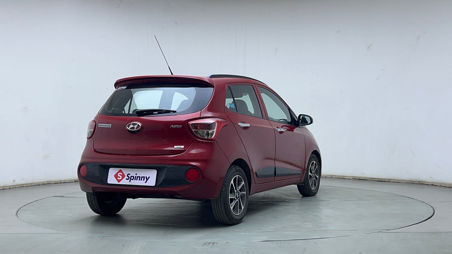Used 2019 Hyundai Grand i10 Asta 1.2 Kappa VTVT Petrol Manual exterior RIGHT REAR CORNER VIEW