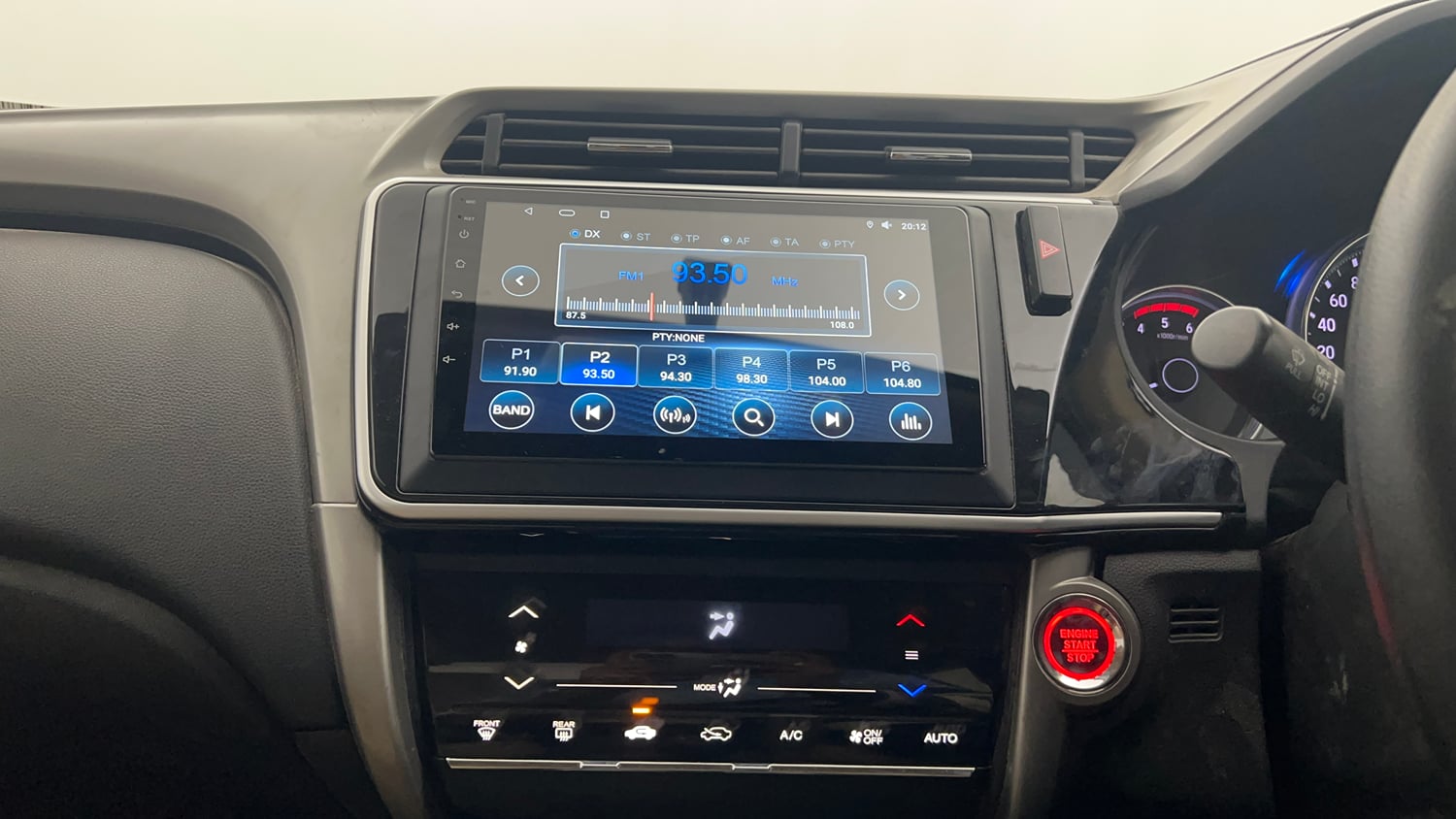 Used 2018 Honda City V Diesel Diesel Manual interior MUSIC SYSTEM & AC CONTROL VIEW