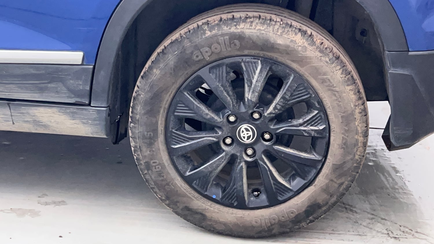 Used 2022 Toyota Urban Cruiser High Grade MT Petrol Manual tyres LEFT REAR TYRE RIM VIEW