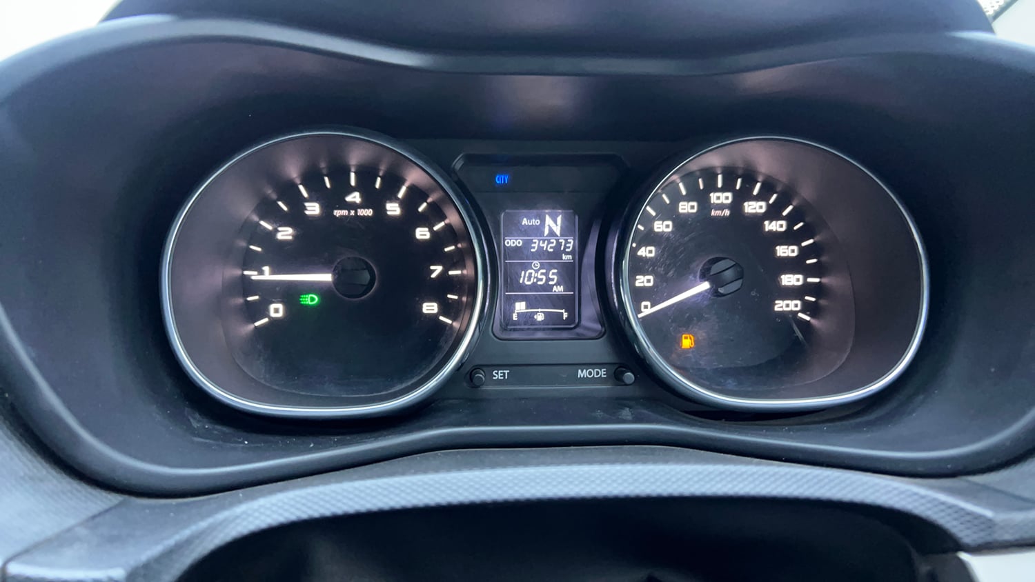 Used 2020 Tata Nexon XZA Plus Petrol Petrol Automatic interior CLUSTERMETER VIEW