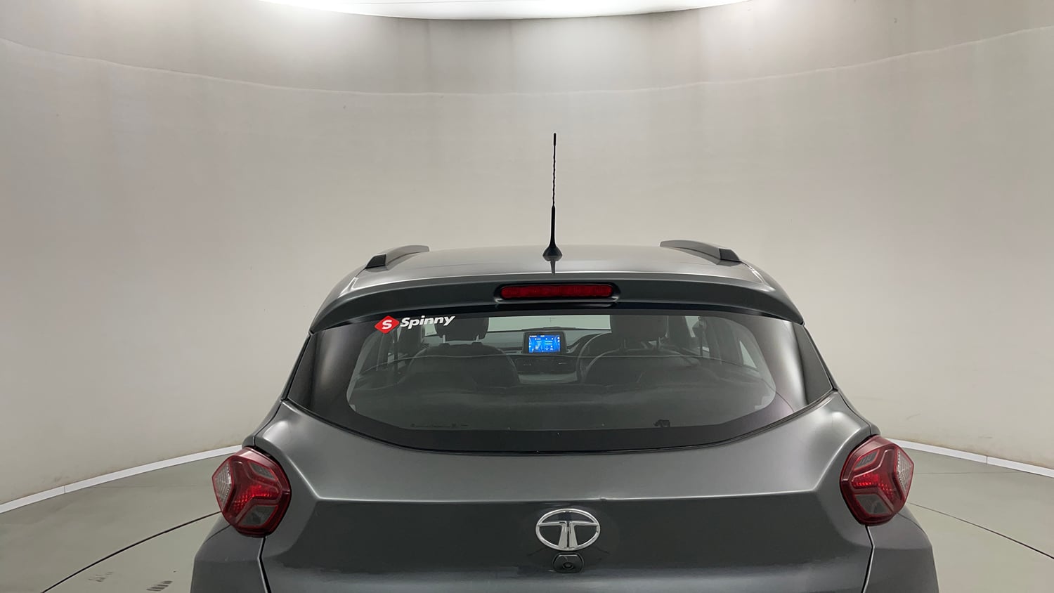 Used 2023 Tata Punch Adventure Rhythm Pack MT Petrol Manual exterior BACK WINDSHIELD VIEW