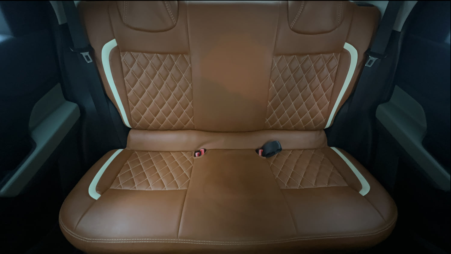 Used 2024 Tata Punch Adventure Rhythm Pack MT Petrol Manual interior REAR SEAT CONDITION VIEW