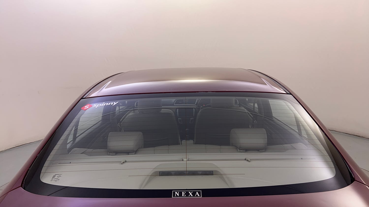 Used 2021 Maruti Suzuki Ciaz Alpha 1.5 AT Petrol Automatic exterior BACK WINDSHIELD VIEW