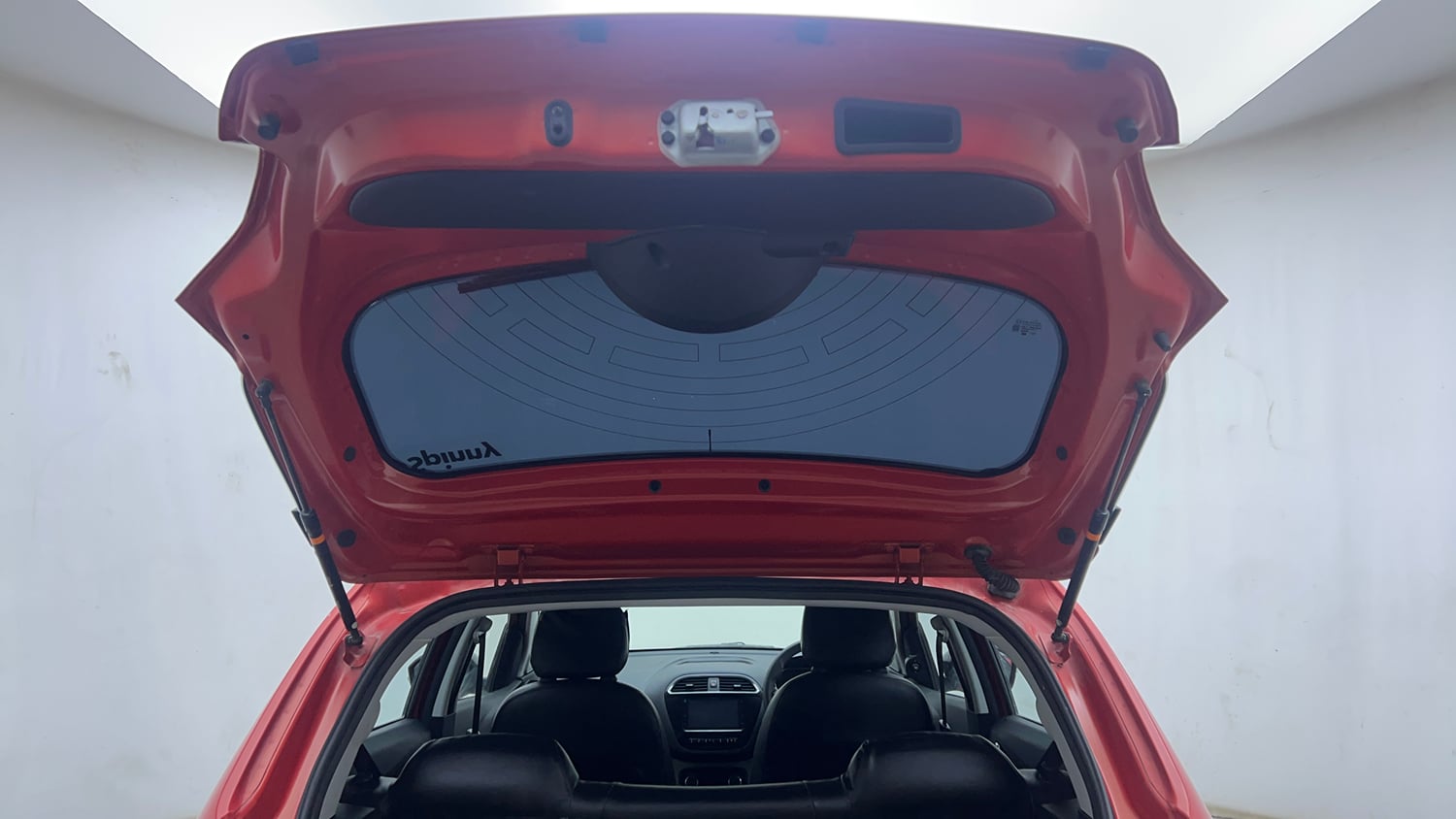 Used 2021 Tata Tiago XZ Plus Petrol Manual interior DICKY DOOR OPEN VIEW