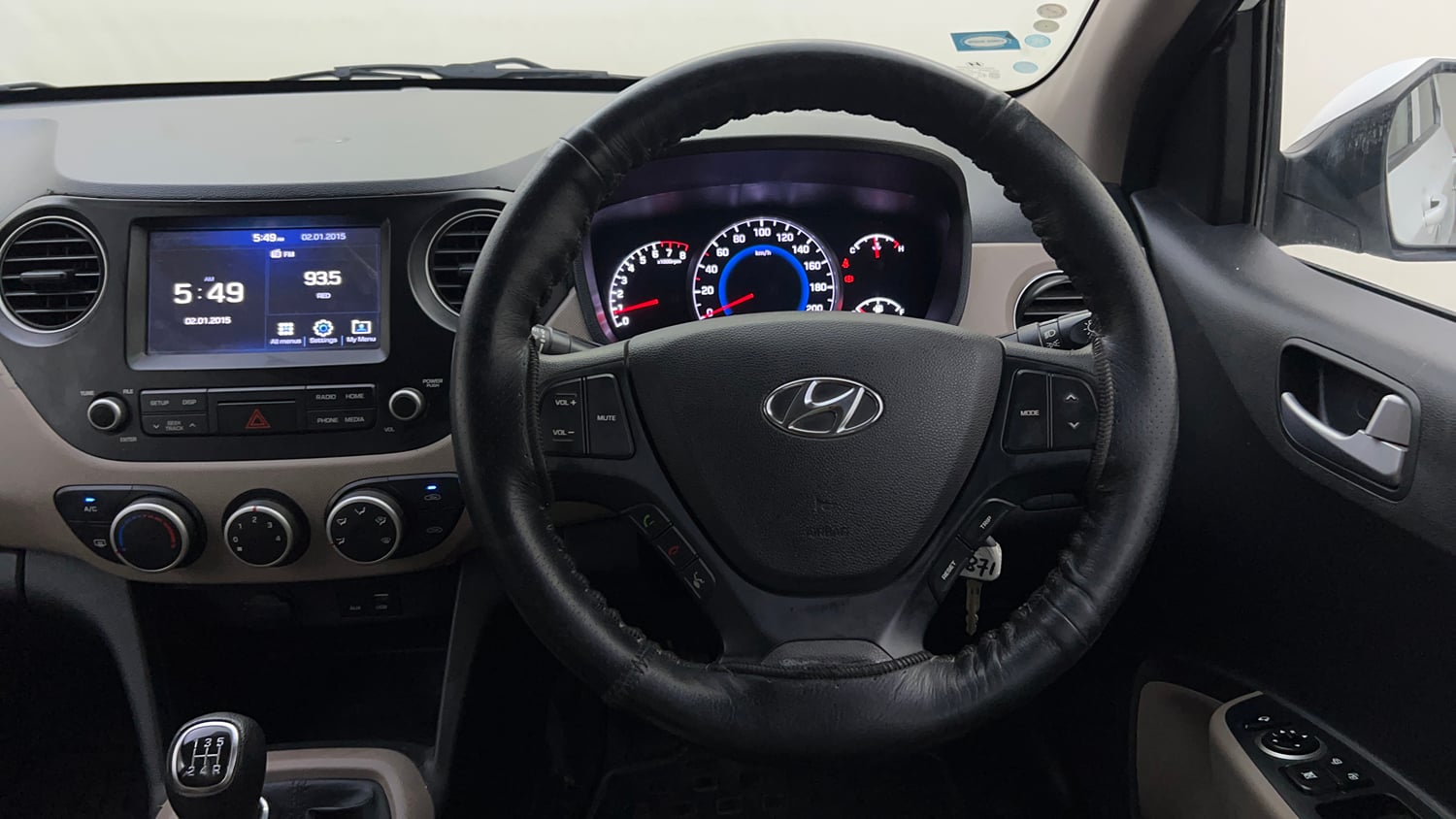 Used 2020 Hyundai Grand i10 Sportz 1.2 Kappa VTVT Petrol Manual interior STEERING VIEW