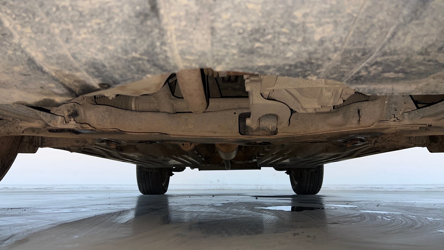 Used 2021 Toyota Urban Cruiser High Grade MT Petrol Manual extra FRONT LEFT UNDERBODY VIEW
