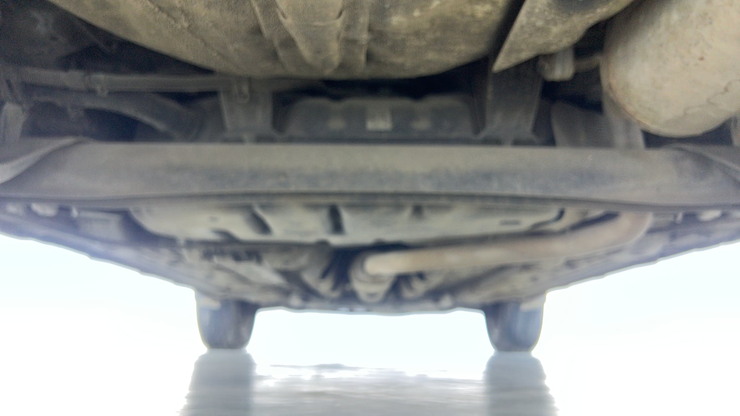 Used 2021 Hyundai Venue SX Plus 1.0 Turbo DCT Petrol Automatic extra REAR UNDERBODY VIEW (TAKEN FROM REAR)