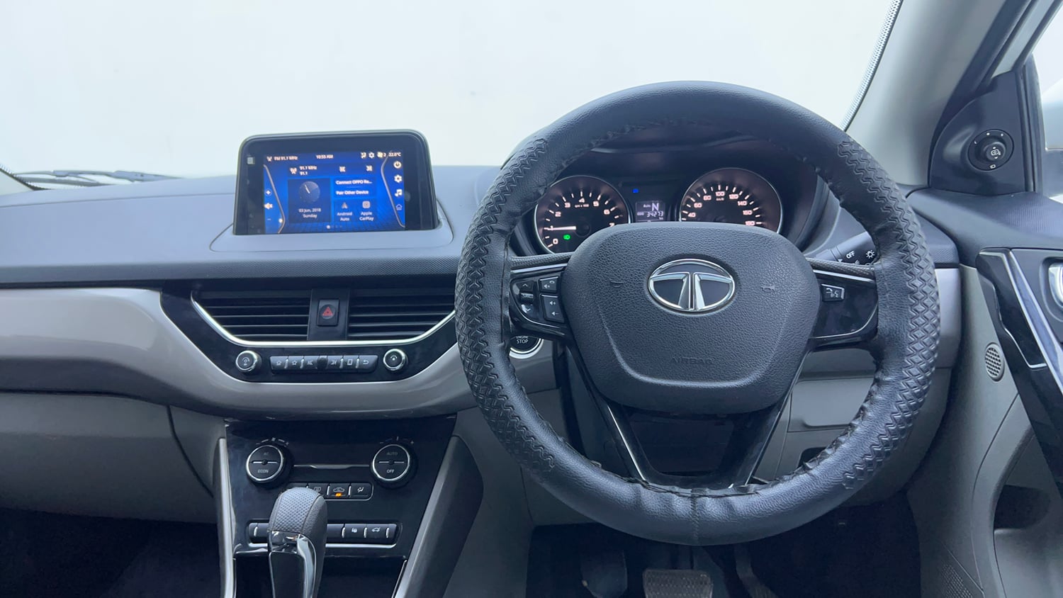 Used 2020 Tata Nexon XZA Plus Petrol Petrol Automatic interior STEERING VIEW