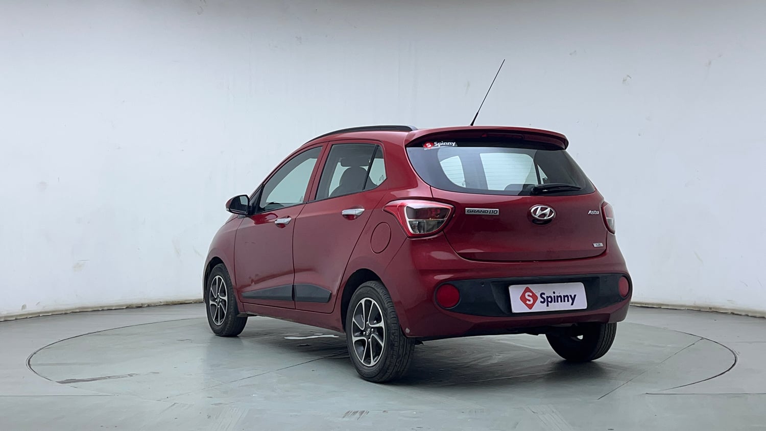 Used 2019 Hyundai Grand i10 Asta 1.2 Kappa VTVT Petrol Manual exterior LEFT REAR CORNER VIEW